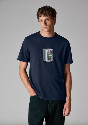 T-shirt Barbour &amp; Paul Smith Champion Blue