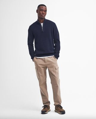 Crawley Half-Zip Jumper Navy