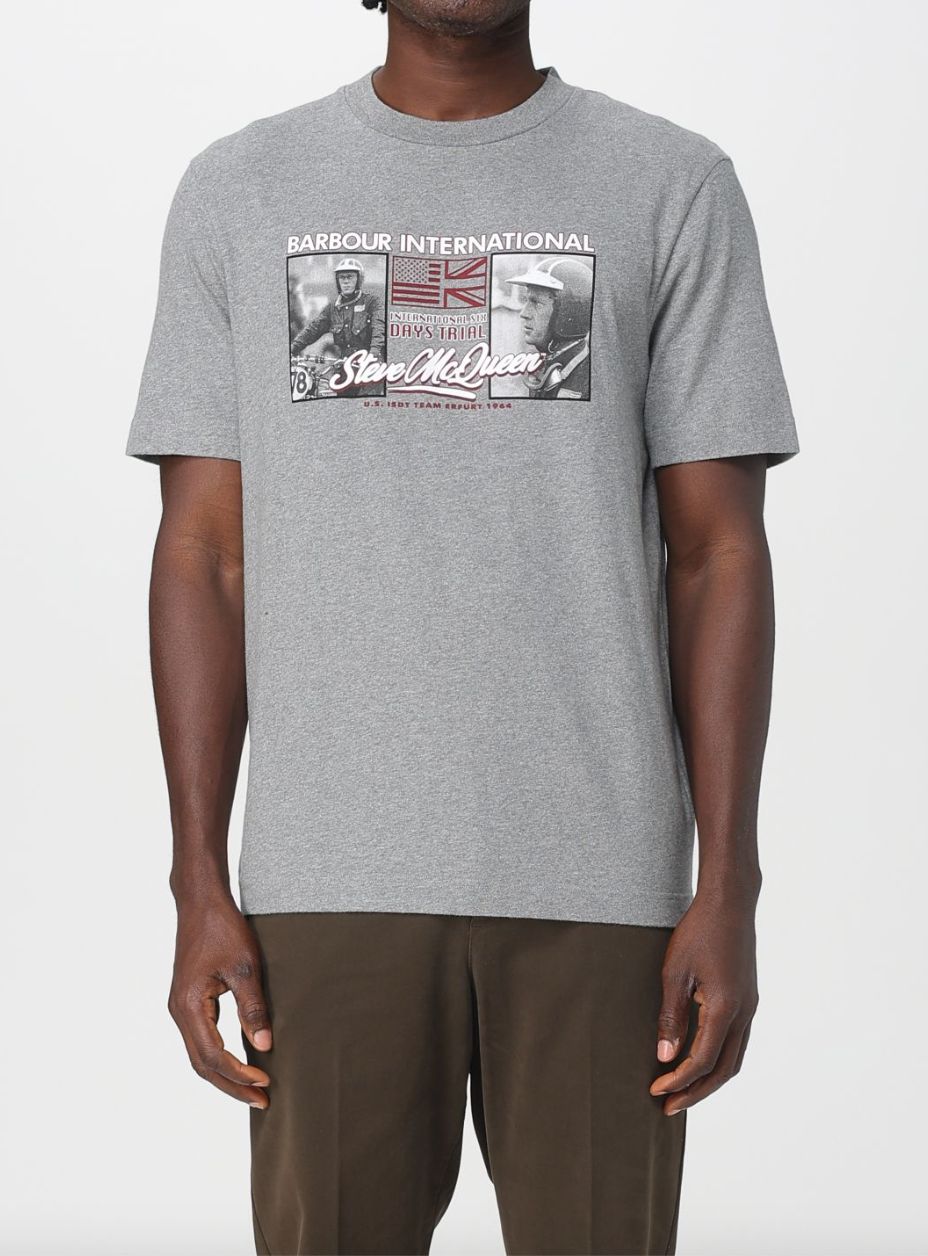 T-Shirt Barb Intern Morris Motorbike Sage