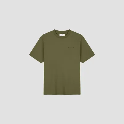 LINED FACE TEE OLIVE NIGHT