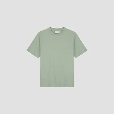 LINED FACE TEE GREEN MILIEU