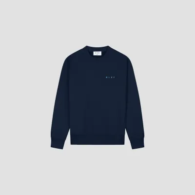 LINED FACE CREWNECK Navy