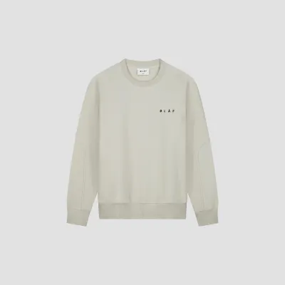 FACE CREWNECK SWEAT CEMENT