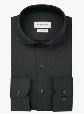 Chemise Profuomo Coton Japonais Anthracite