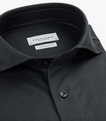 Chemise Profuomo Coton Japonais Anthracite