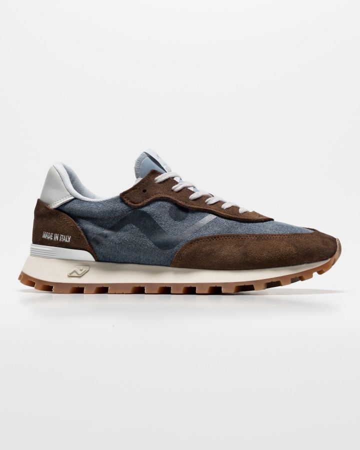 VELOCE Water Washed Canvas Suede Chocolate/Midnight
