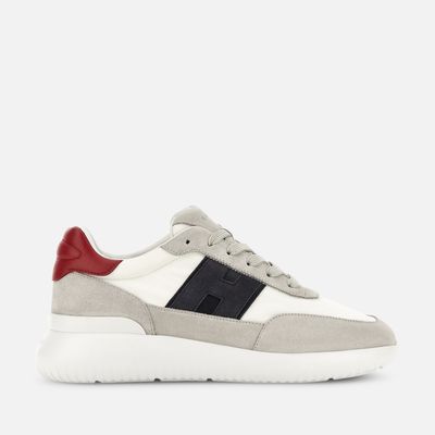 Sneakers Hogan Interactive³ Bleu Gris Rouge