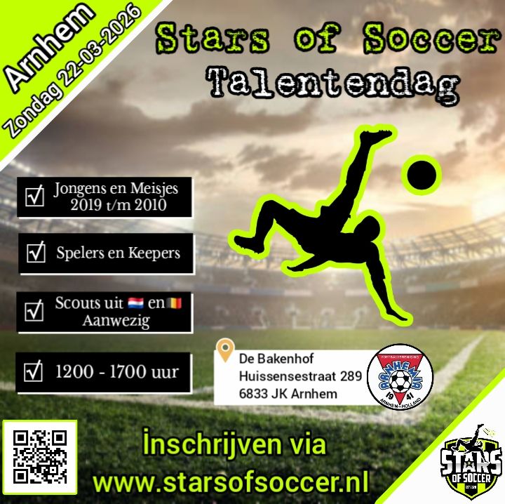 Talentendag in Arnhem (NL) 22-03-2026