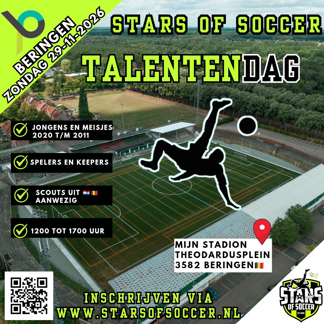 Talentendag in Beringen (NL) 29-11-2026