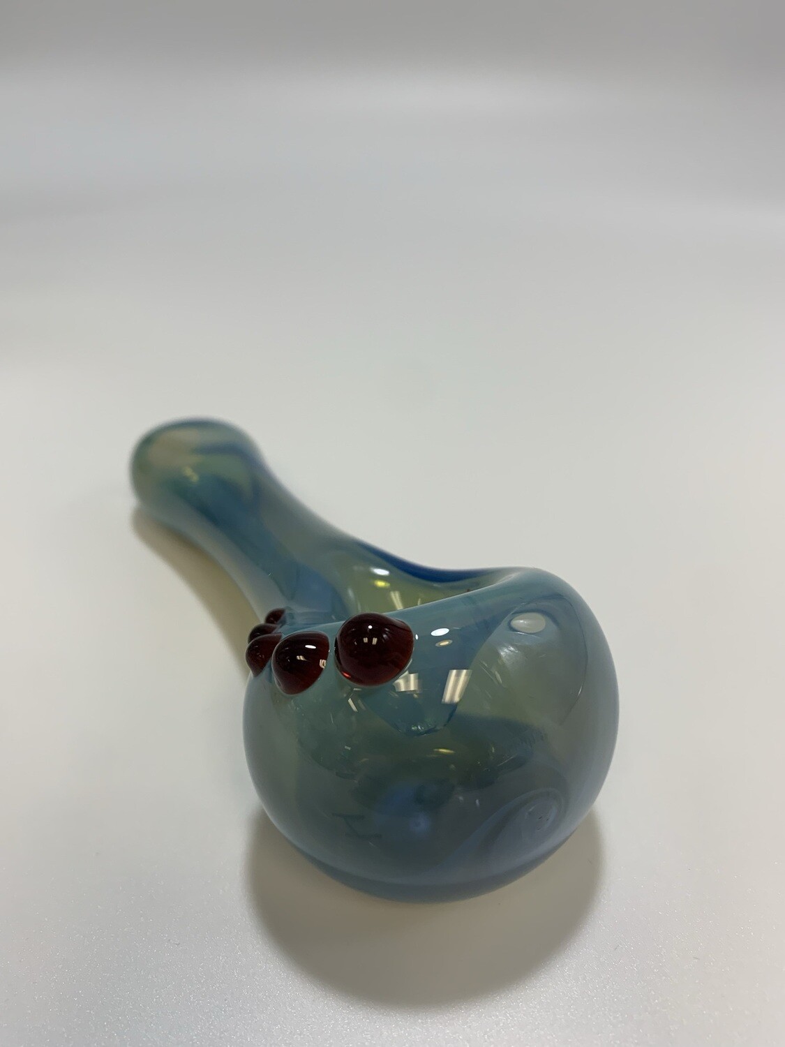 Cobalt Blue Fumed Hand Pipe