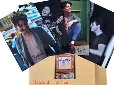 Four exclusive signed photos