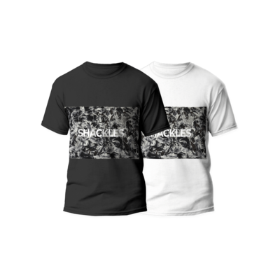 “Shackles” Unisex-T-Shirt - Black/White