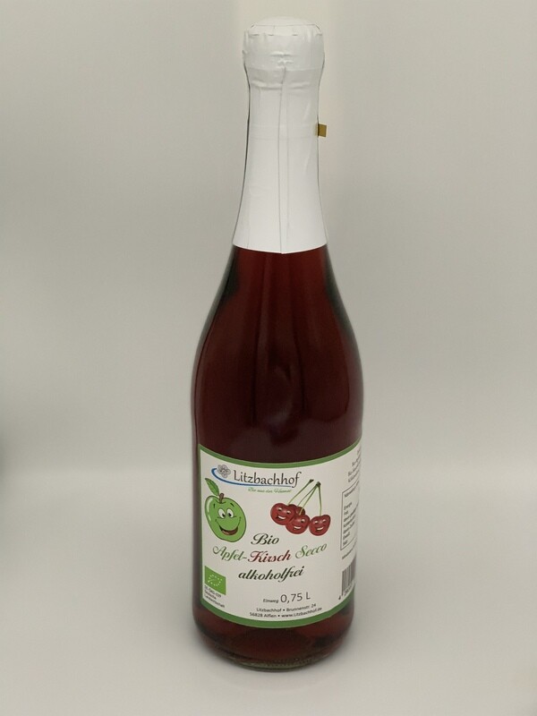 Bio Apfel-Kirsch Secco alkoholfrei Bio Apfel-Kirsch Secco alkoholfrei