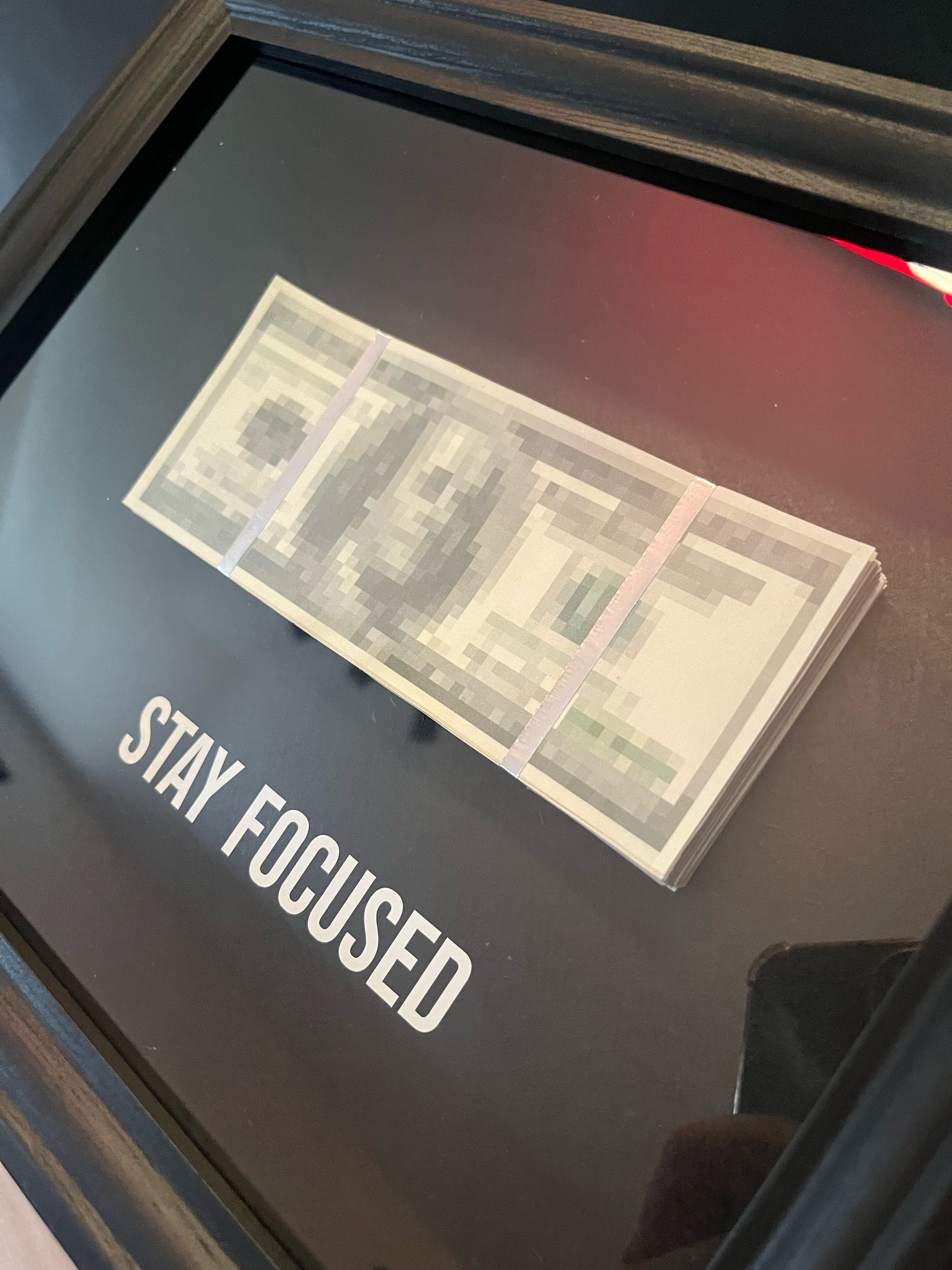STAY FOCUSED FRAME