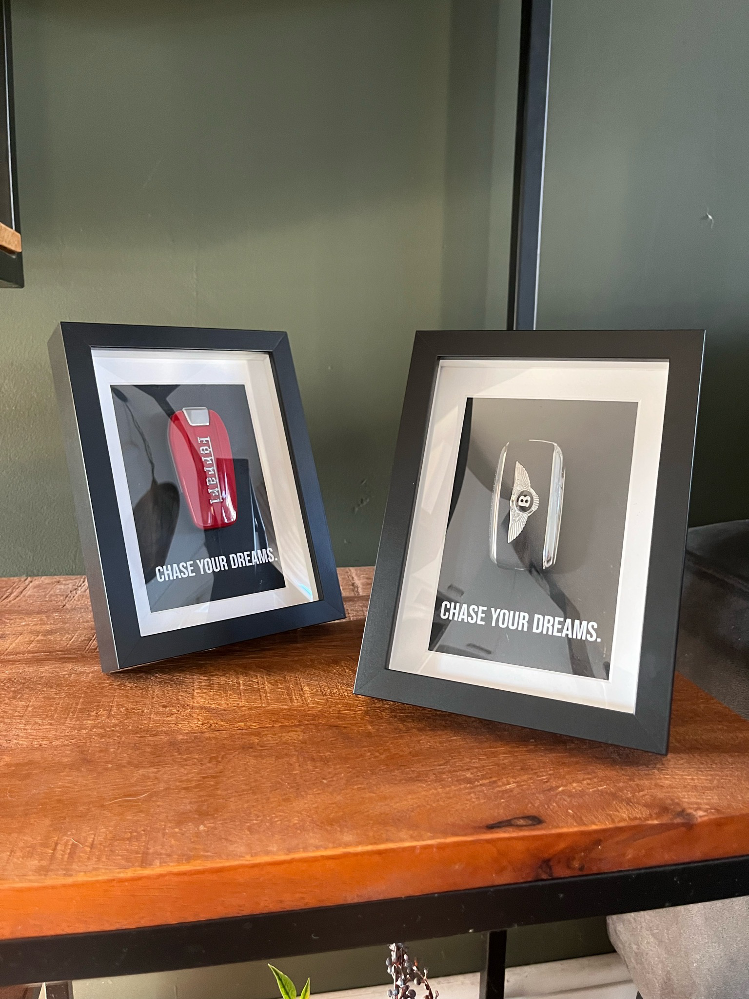 THE CAVALLINO CAR KEY FRAME