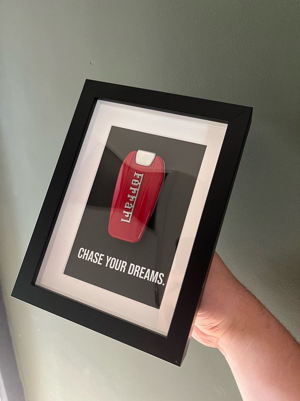 THE CAVALLINO CAR KEY FRAME