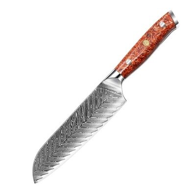 Damast Santokumesser