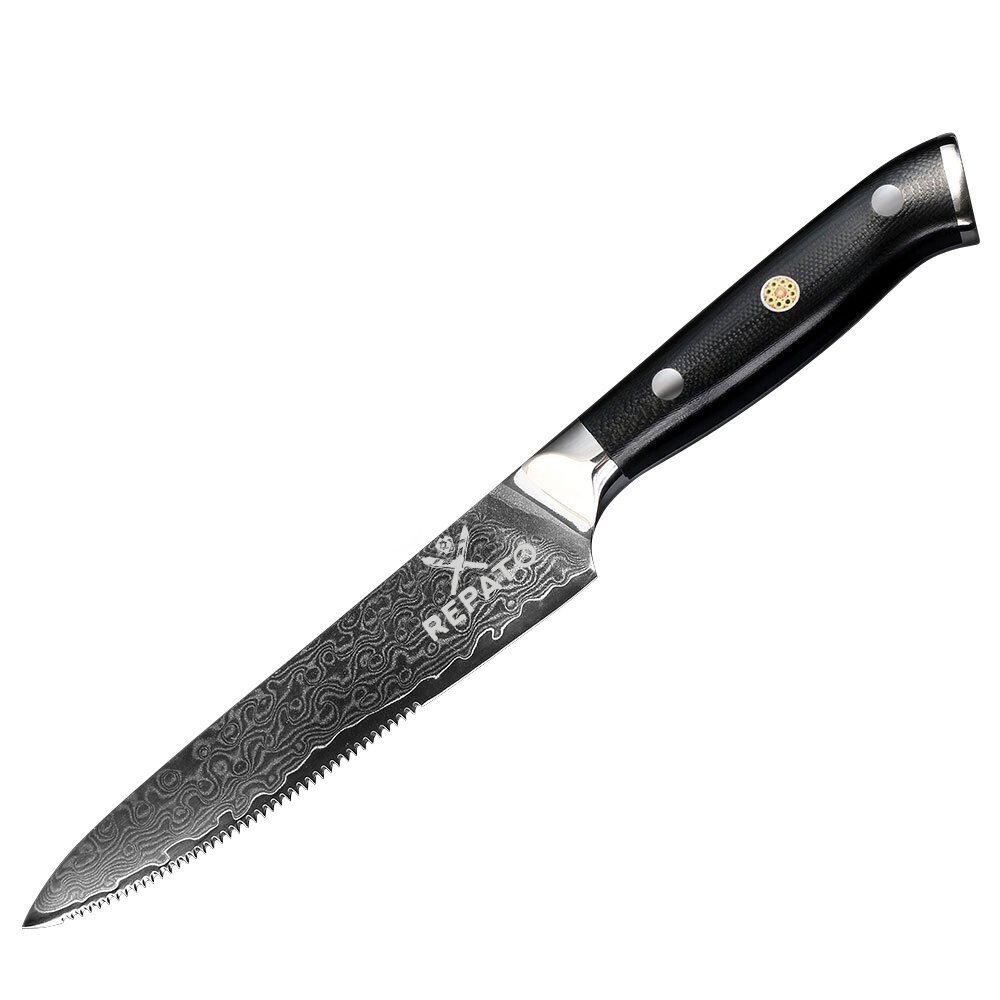 Repato Steakmesserset Basic Damast
