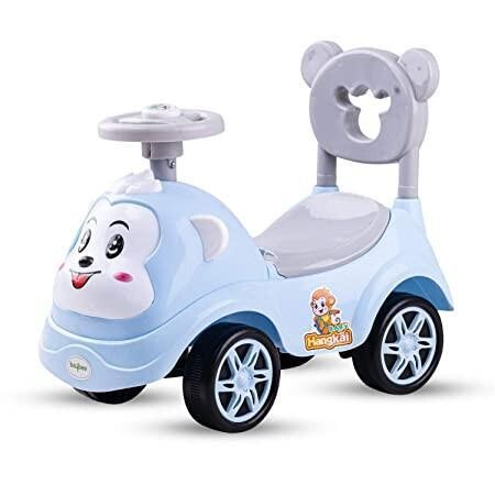 Manual Push Ride On Car - Blue