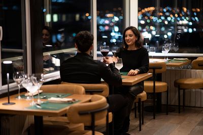 Cena en Amalia del Sur