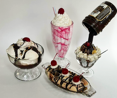 Faux Ice Cream & Shakes
