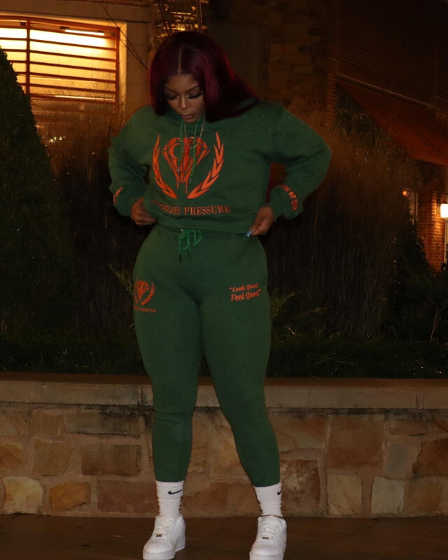 One Of One High Klass Crop Top Set