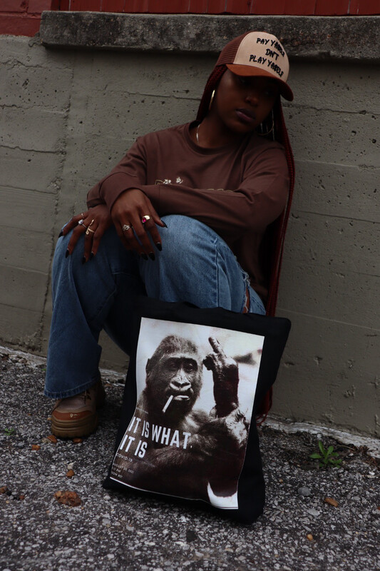 It Is What It Is 🖕🏾Tote bag