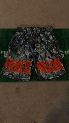 Camo Orange Shorts