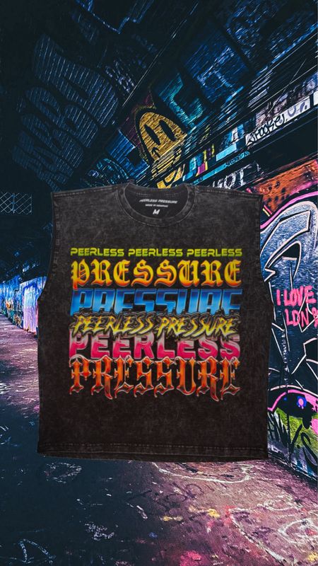 PEERLESS PRESSURE Graffiti T
