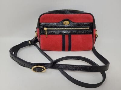 Gucci Ophidia Red Suede Small Crossbody