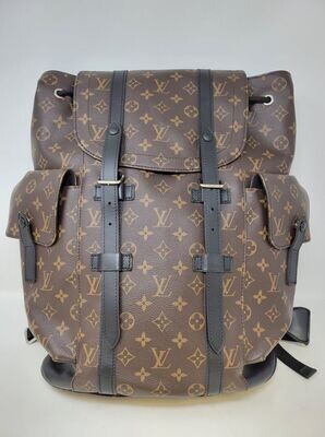 Louis Vuitton Christopher Monogram Macassar PM Backpack