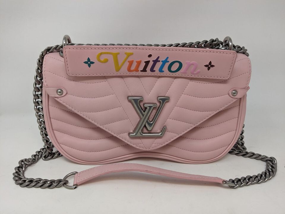 Louis Vuitton Pink New Wave Chain MM Bag