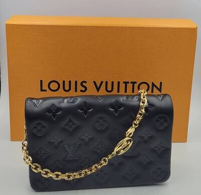 Louis Vuitton Black Pochette Coussin Handbag