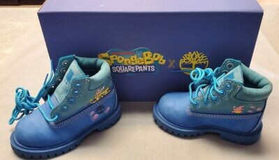 Timberland Spongebob X boots toddler Size 6