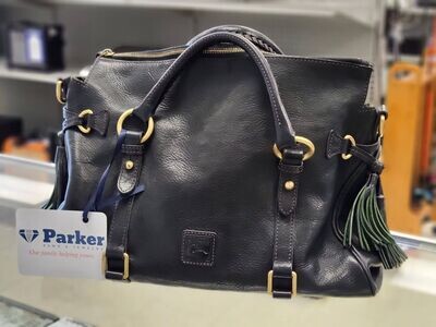 Dooney & Bourke Black Florentine Leather Handbag
