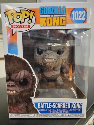 Funko Pop Godzilla VS. Kong Battle-Scared Kong #1022