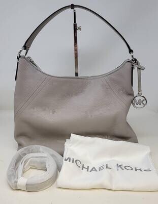 Michael Kors Aria Large Shoulder Bag Grey