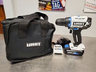 Hart 20V Cordless Drill Set