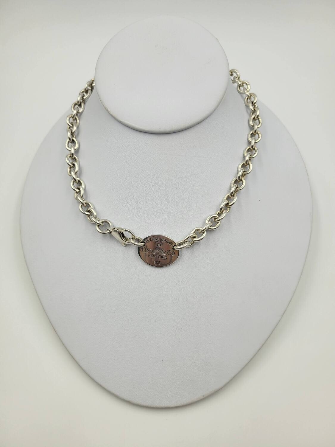 Tiffany & Co Oval Choker Necklace