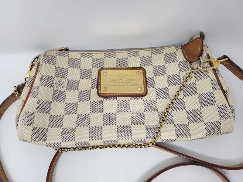 Louis Vuitton Eva Pochette Damier Azur