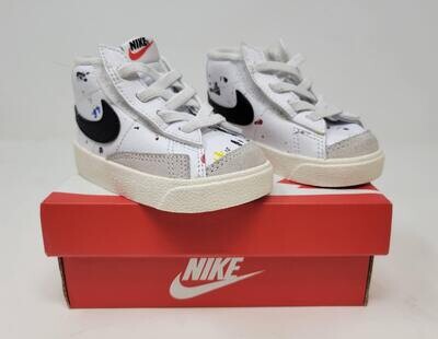 Nike Blazer Mid '77 Paint Splatter Toddler Size 4C Sneakers