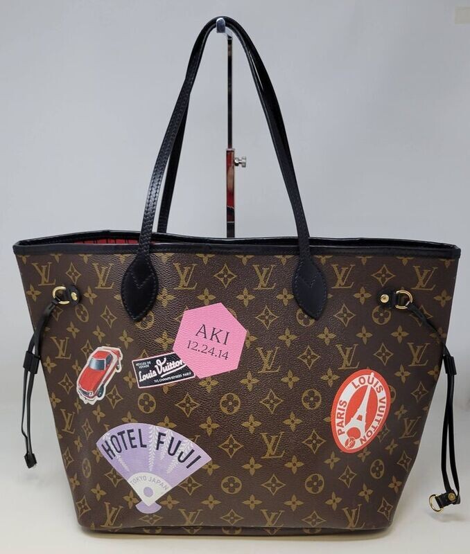 Louis Vuitton Neverfull MM Monogram World Tour
