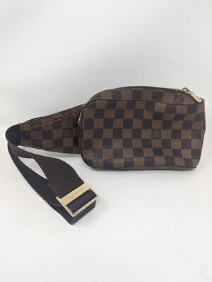 Louis Vuitton Geronimos Damier Ebene Shoulder Bag