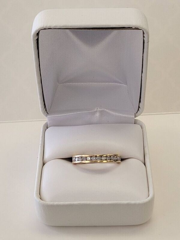 14kt Yellow Gold Diamond Eternity Band 1CT TDW Size 6
