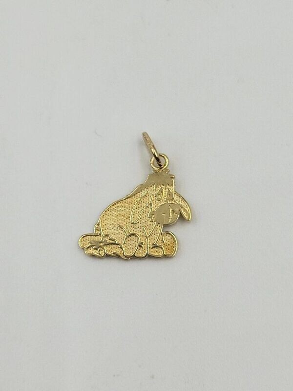 14kt Yellow Gold Eeyore Pendant