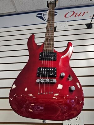 LTD by ESP MH-50NT Red Electric Guitar w/ hard case