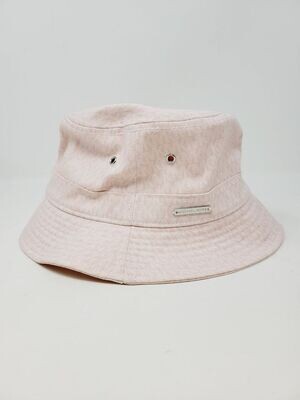 Michael Kors Pink Signature Logo Bucket Hat