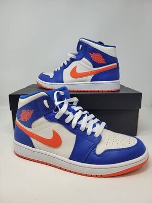 Jordan 1 Mid Knicks Sneakers Size 10