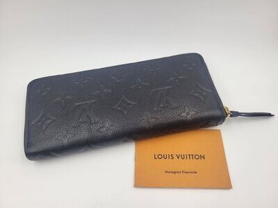 Louis Vuitton Black Monogram Empriente Zippy Wallet