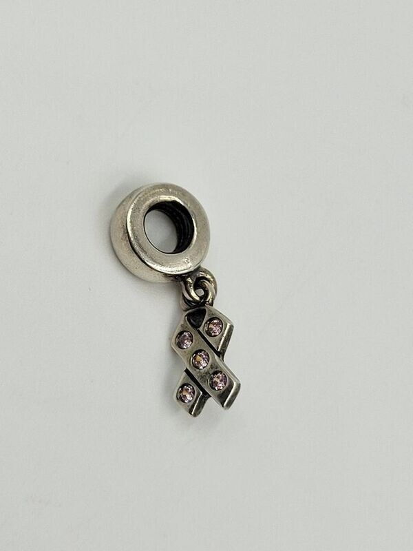 Pandora Pink Breast Cancer Ribbon Charm